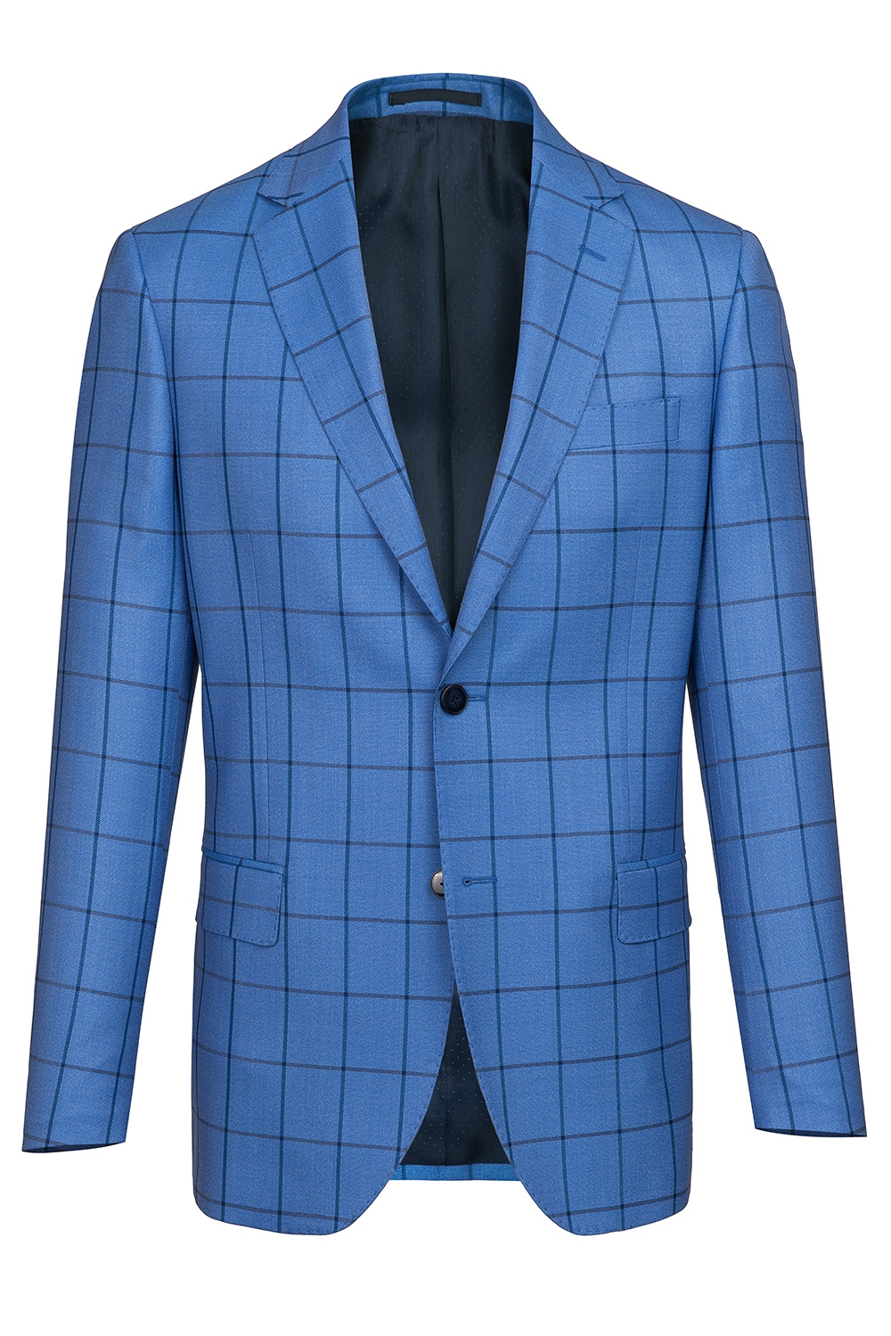 Blue blazer sales in check